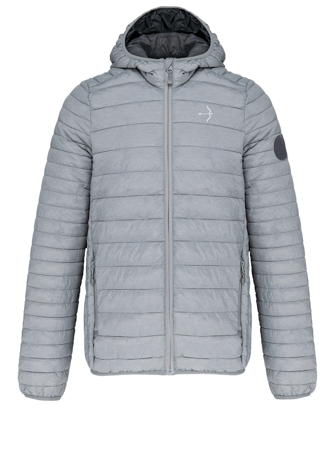 Ben Light Grey Puffer Jacket - Laguso – STRĒID. Men’s light puffer jacket in Light Grey.