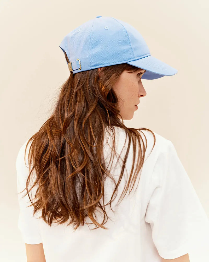 dada sport equinox unisex cap in cornflower with DA monogram