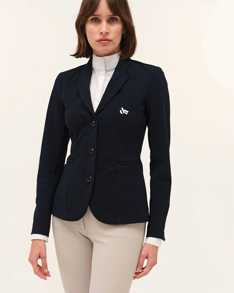 Dada Sport New Tzara Equestrian Competition Jacket - STRĒID. Tailored show jacket with DADA monogram, blazer collar and princess seams.