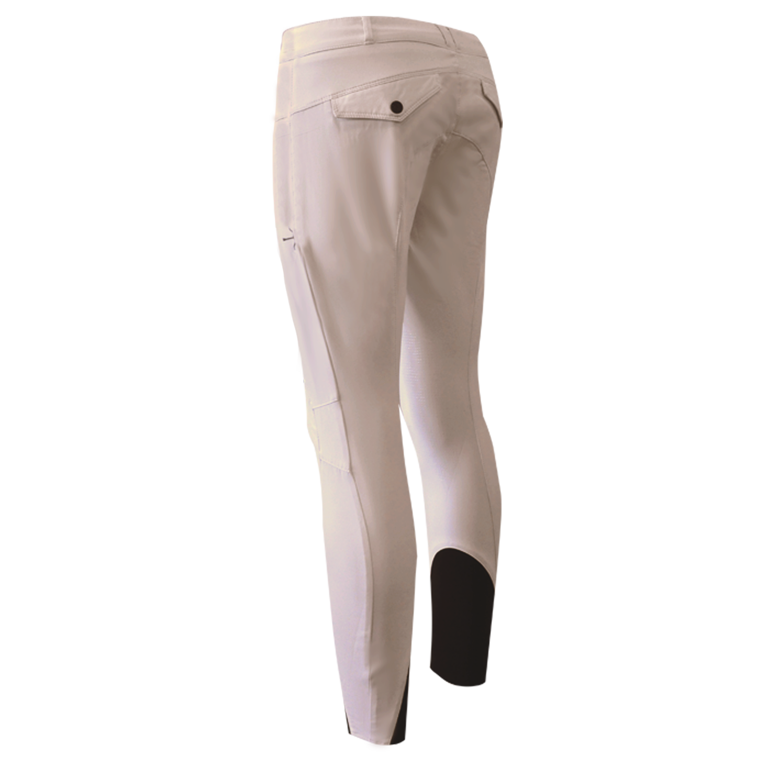 Henry Tec Grip Breeches in Beige by LAGUSO - Strēid. Premium equestrian breeches with multilayer stretch fabric and Laguso Gripping System for comfort and stability
