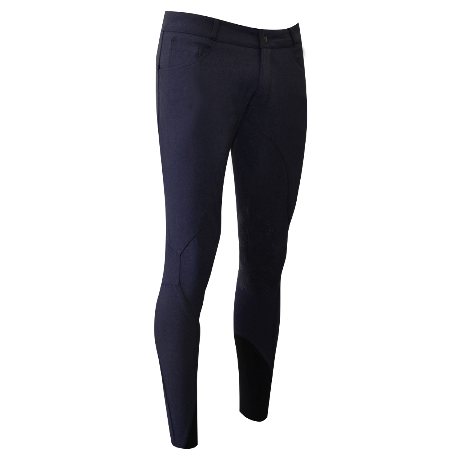 Henry Tec Grip Breeches in Navy by LAGUSO - Strēid. Premium equestrian breeches with multilayer stretch fabric and Laguso Gripping System for comfort and performance.