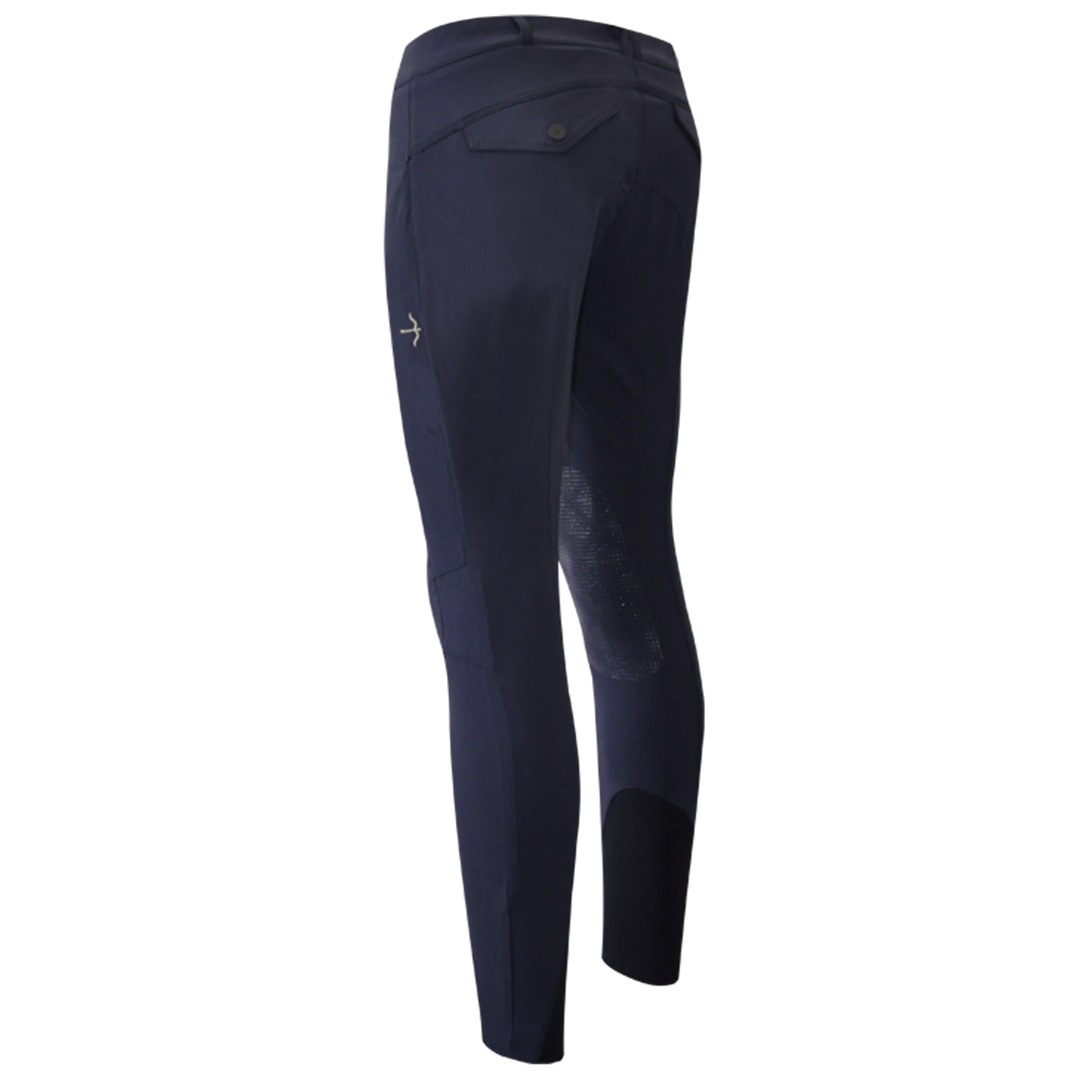 Henry Tec Grip Breeches in Navy by LAGUSO - Strēid. Premium equestrian breeches with multilayer stretch fabric and Laguso Gripping System for comfort and performance.