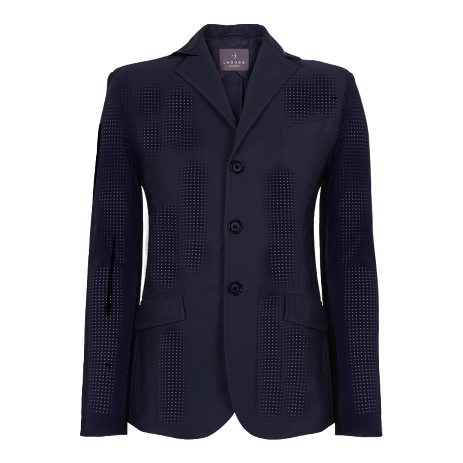 Jack Tec Mesh Competition Jacket by LAGUSO - Strēid. Breathable equestrian jacket with LPF 50 and bi-elastic fabric