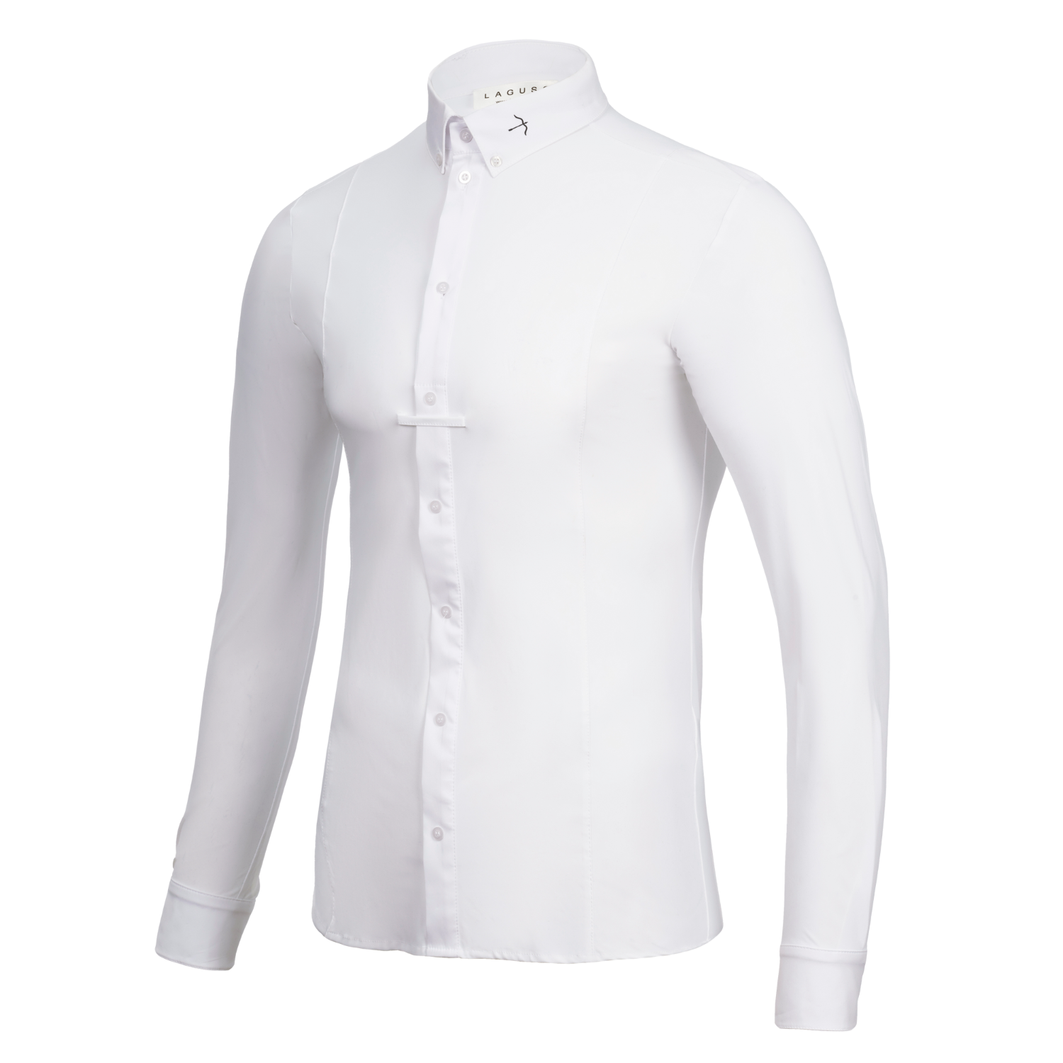 Max Competition Shirt by LAGUSO - Strēid. Sporty equestrian show shirt with breathable fabric and SPF 50 protection