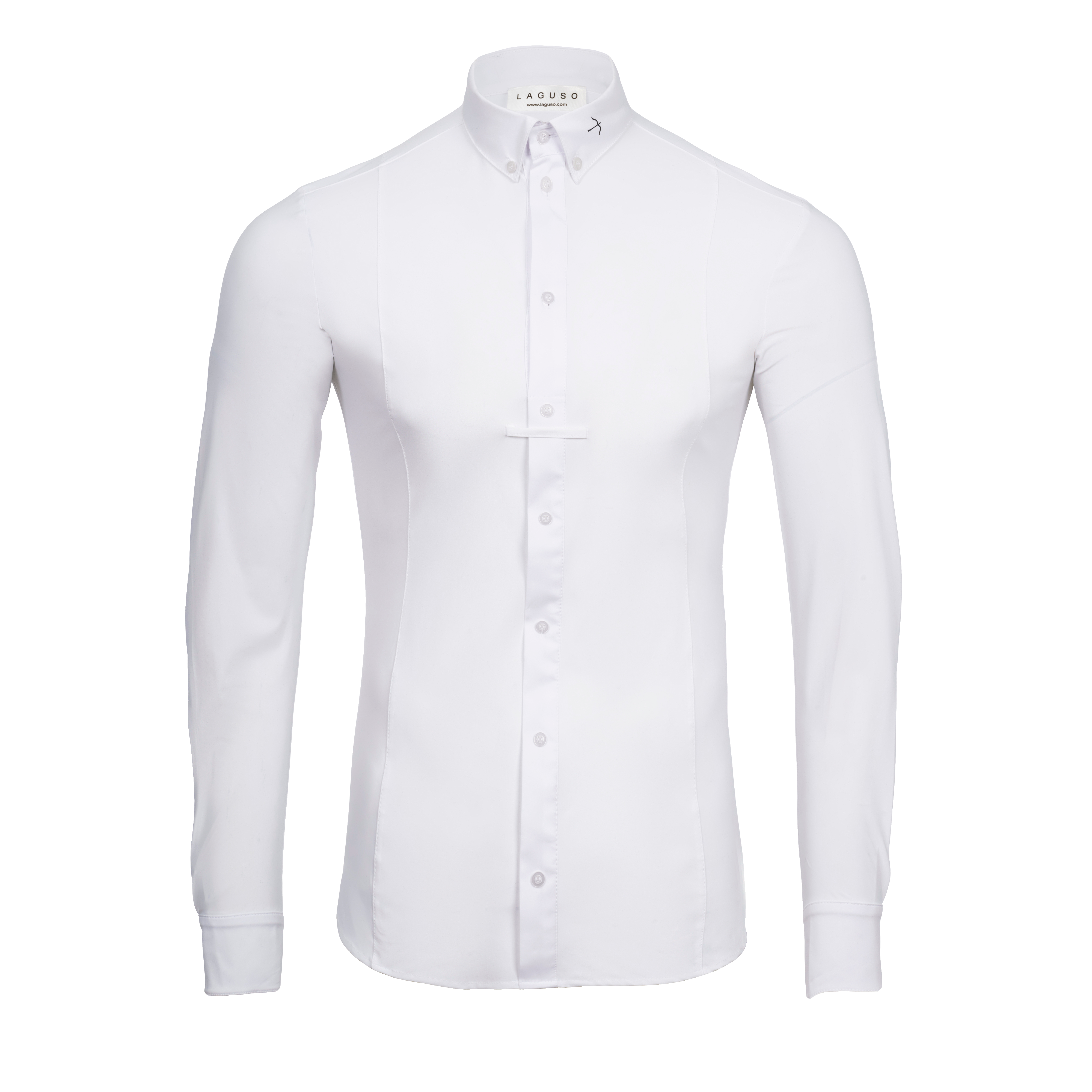 Max Competition Shirt by LAGUSO - Strēid. Sporty equestrian show shirt with breathable fabric and SPF 50 protection