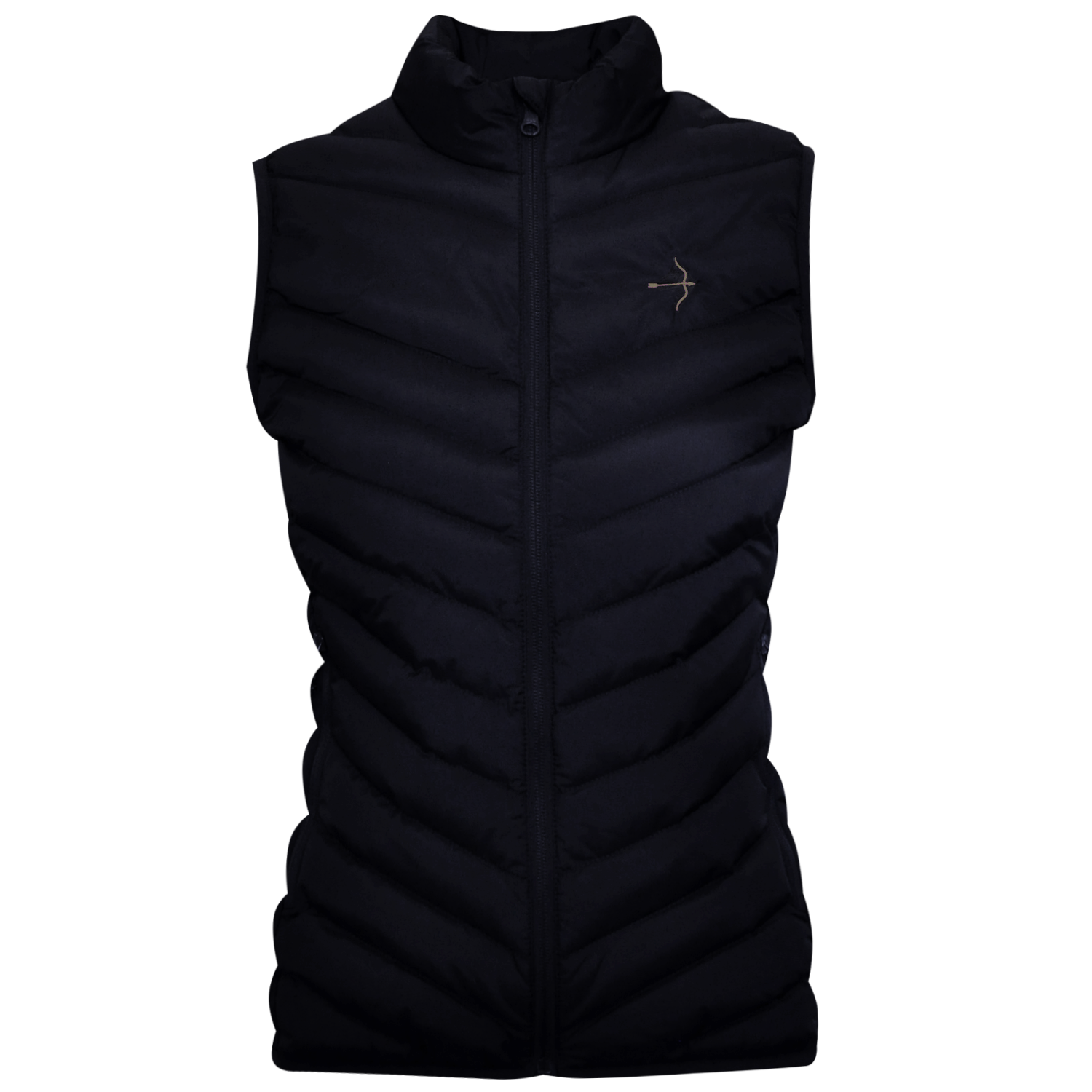 Alice Puffer Vest by LAGUSO - Strēid. Lightweight women's equestrian vest with Primaloft filling and wind-repellent design


