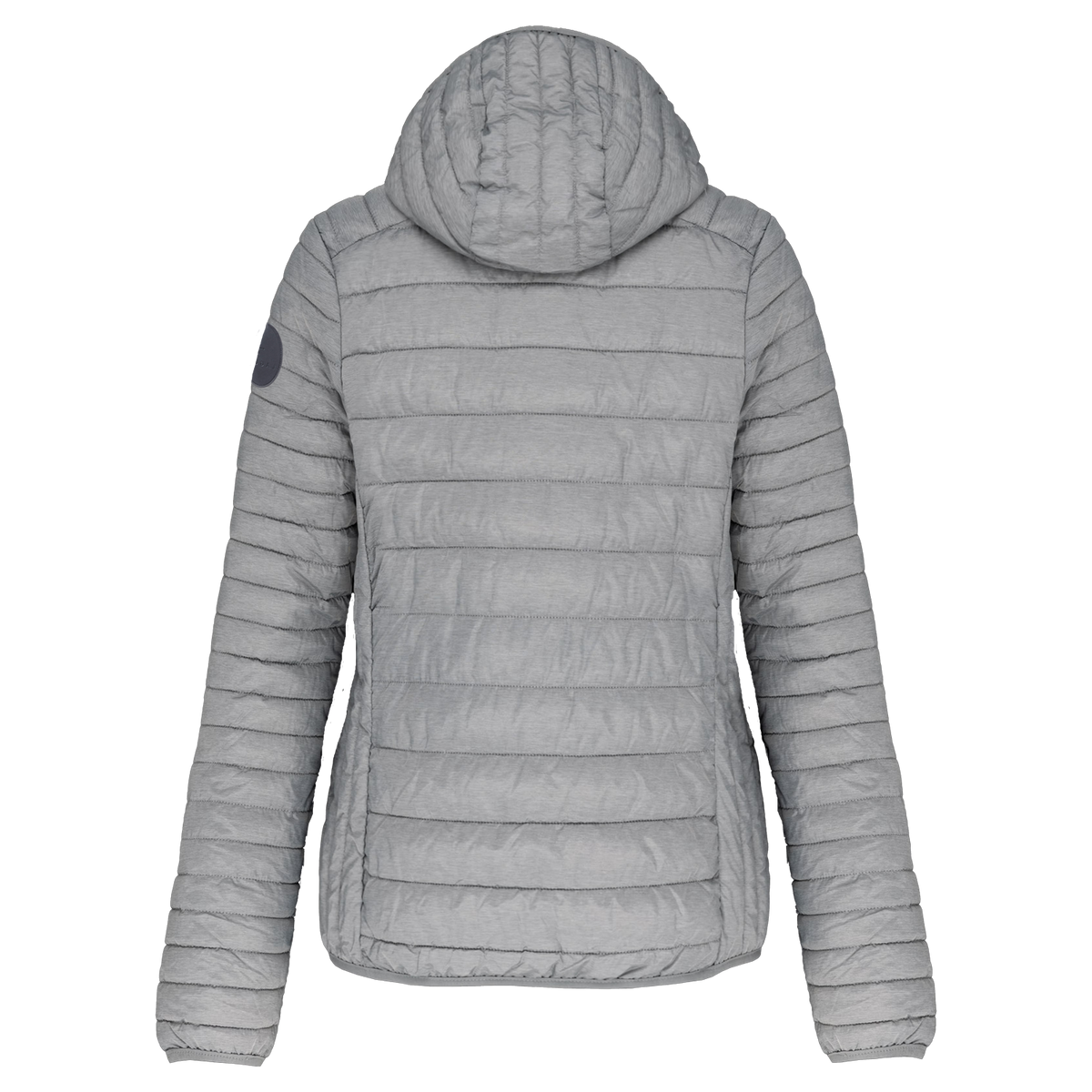 Benta Light Grey Puffer Jacket - Laguso – STRĒID. Women’s puffer jacket in Light Grey.