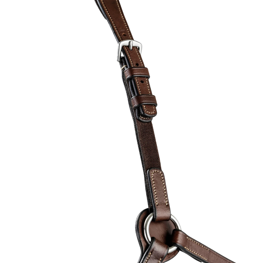 BHOOF Eyewear 3 Slim Sport - STRĒID. Elastic breastplate mid girth attachment, padded minimally, horse movement friendly design.