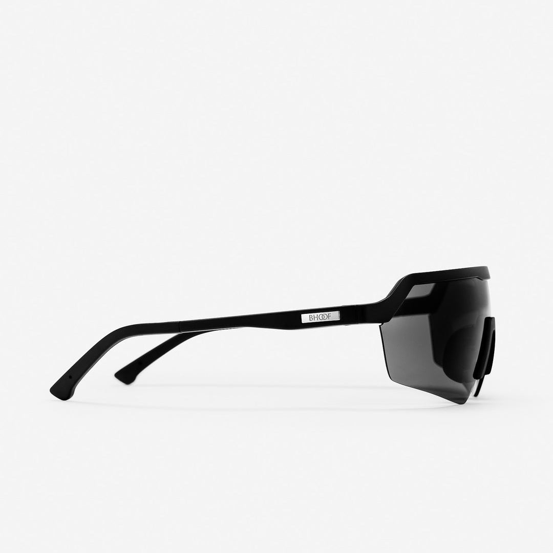 BHOOF Eyewear 3 Slim Sport - STRĒID. Lightweight 40g slim sport sunglasses, bio-based frame, UV protection, non-slip nose pads for stable or outdoor.