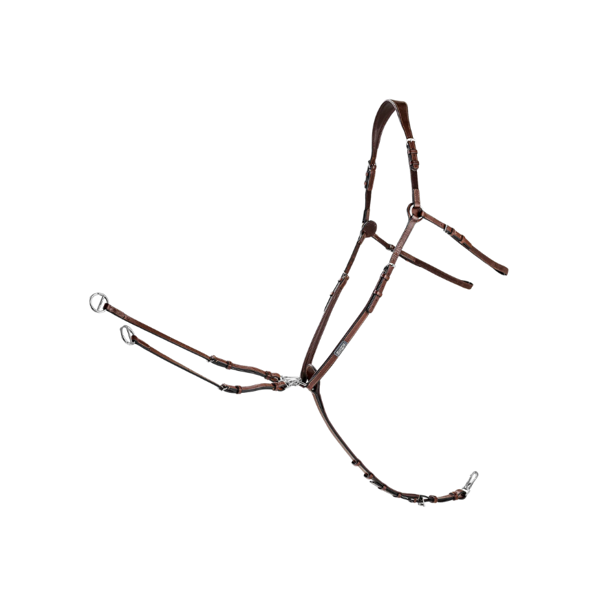 BHOOF Eyewear 3 Slim Sport - STRĒID. Mid-position breastplate for saddle stability, elastic freedom, extra holes for fit, mesh bag included.