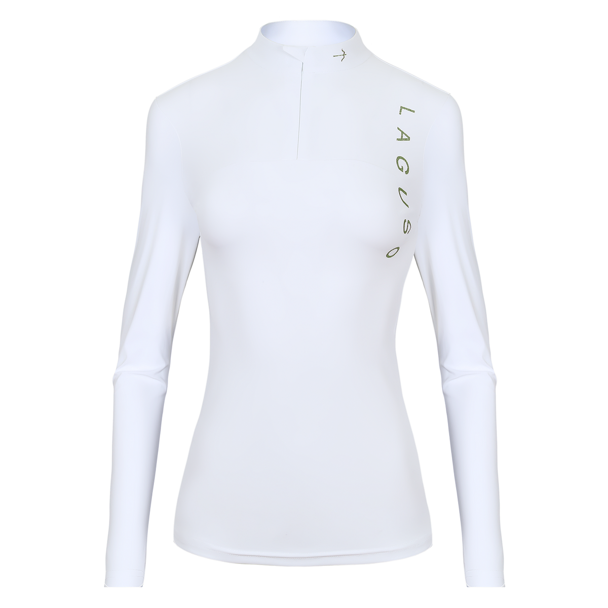 Carlotta Dark Thyme Training Shirt - Laguso – STRĒID. Women’s training shirt in Dark Thyme.