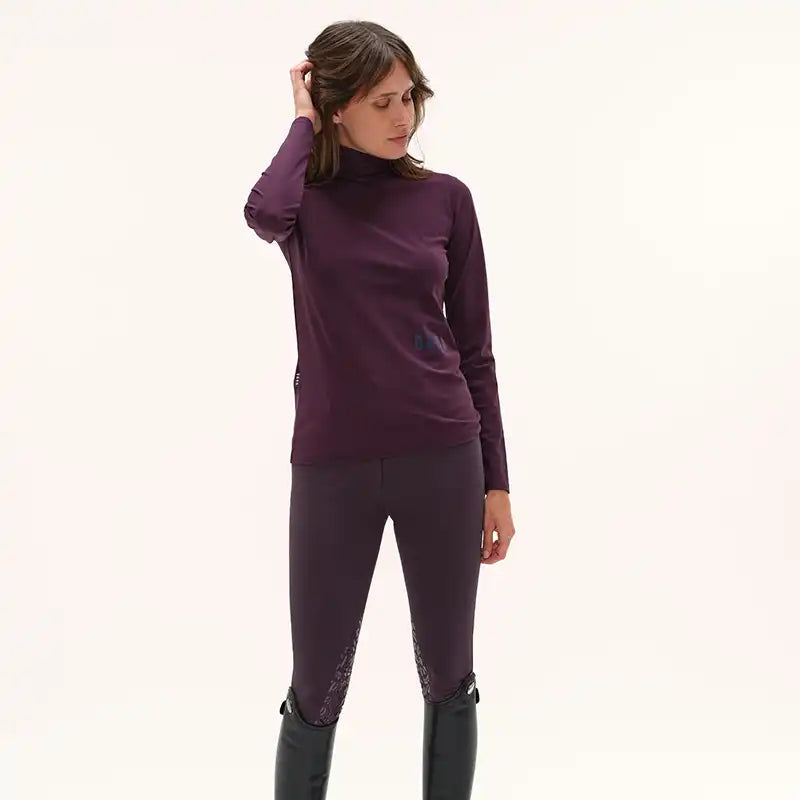 Dada Sport Consul High Neck Technical T-Shirt - STRĒID. Fitted insulating t-shirt with brushed interior, UV protection, quick-dry, DADA logos, Italian fabric made in Portugal.