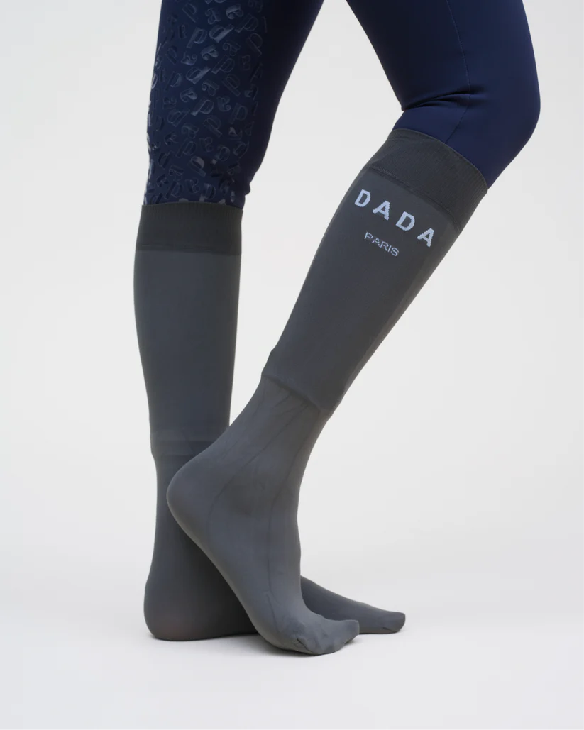 Dada Sport Fifou Socks 2 Pairs - STRĒID navy chalk microfiber thin riding reinforced foot