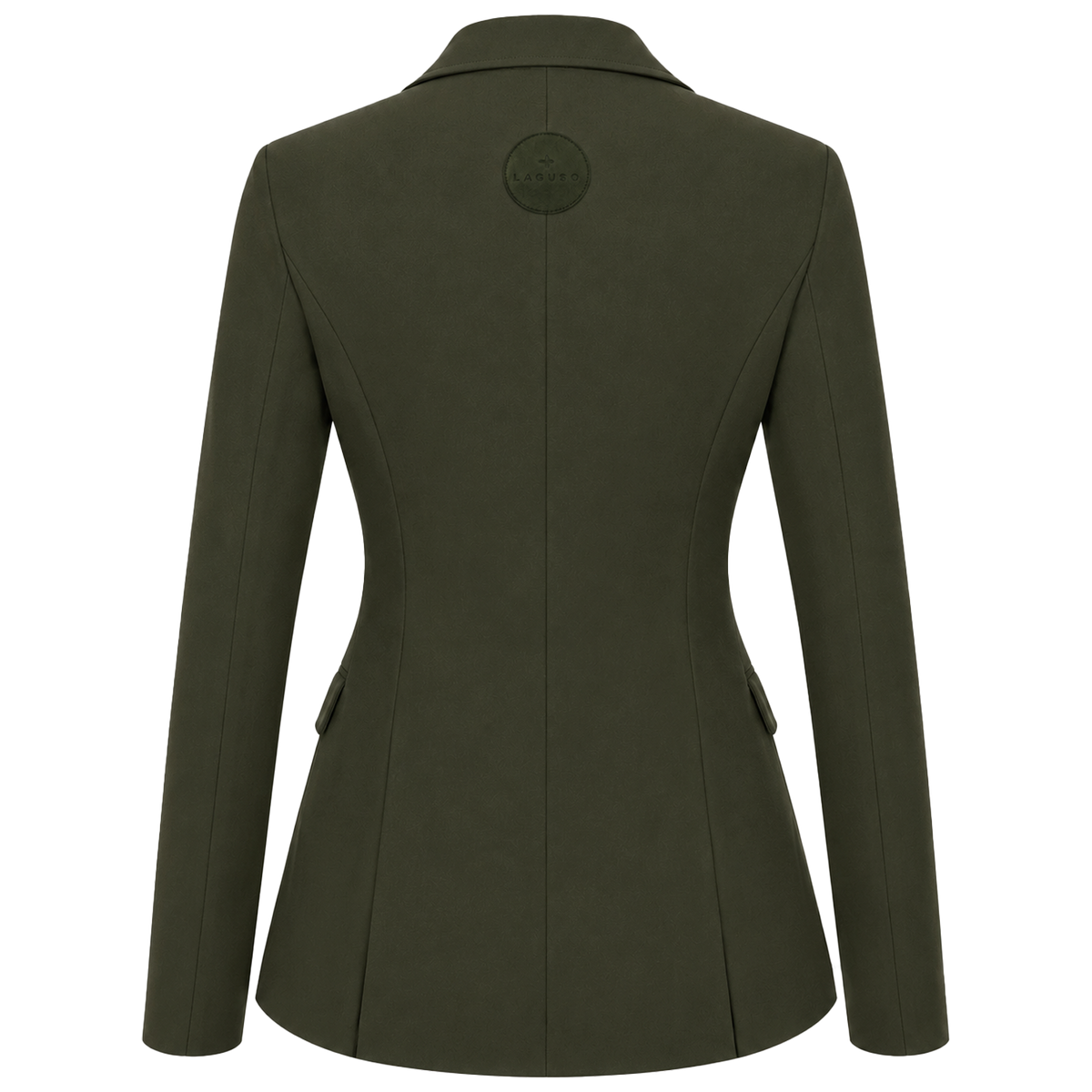 Jane Tec Midi Dark Thyme Show Jacket - Laguso – STRĒID. Women’s competition show jacket in Dark Thyme.