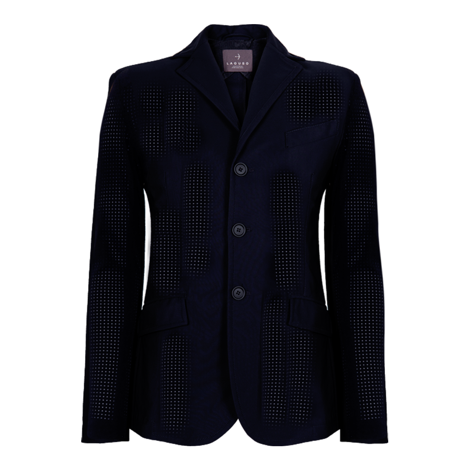 Jack Tec Mesh Competition Jacket by LAGUSO - Strēid. Breathable equestrian jacket with LPF 50 and bi-elastic fabric