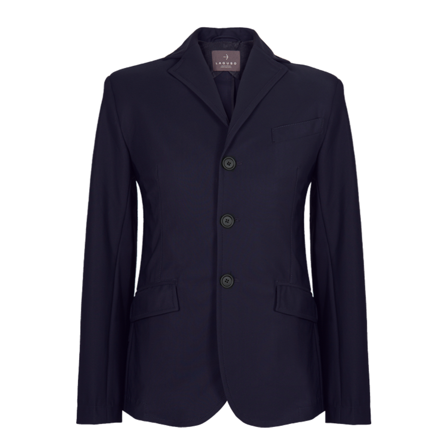 Jack Tec Midi Competition Jacket by LAGUSO - Strēid. Breathable equestrian jacket with LPF 50 and bi-elastic fabric

