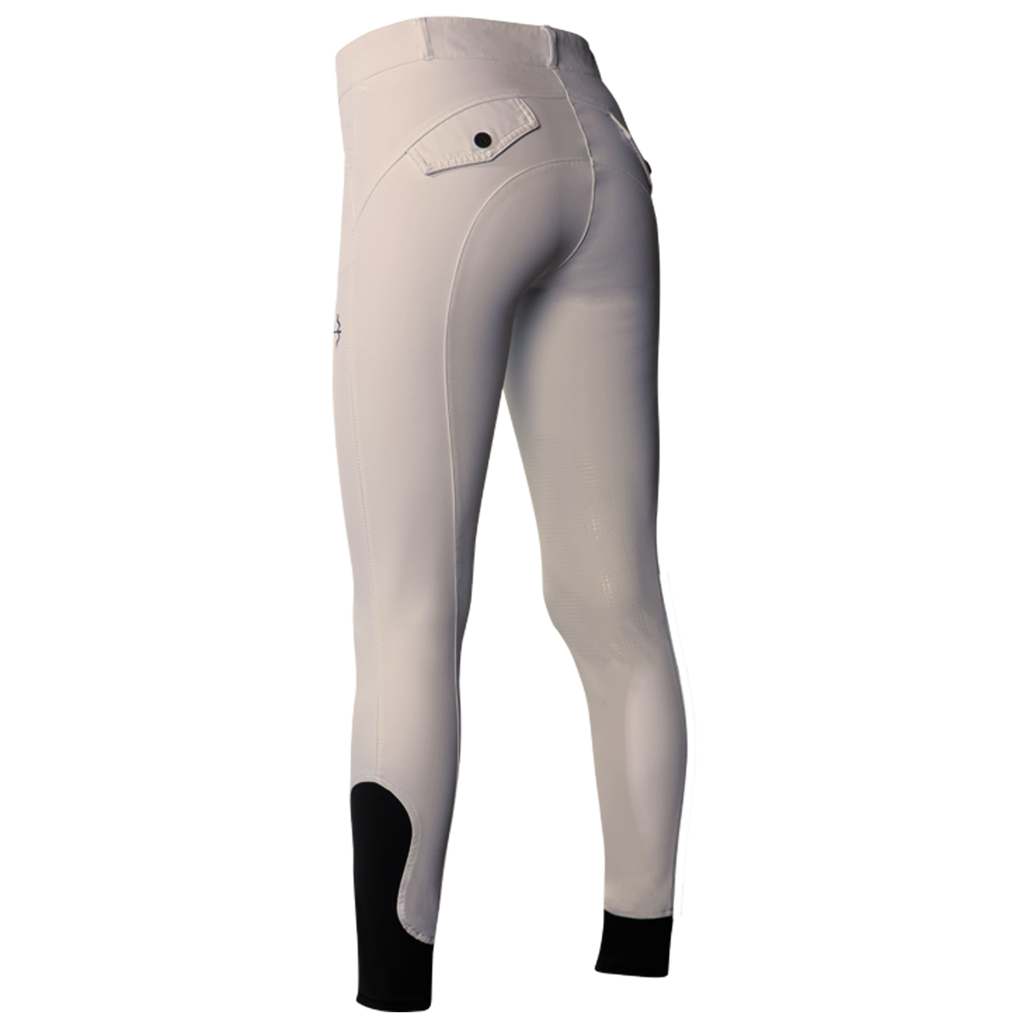 Laura Tec Grip Breeches in Beige by LAGUSO - Strēid. Premium equestrian breeches with Power Sports fabric and Laguso Gripping System for comfort and stability


