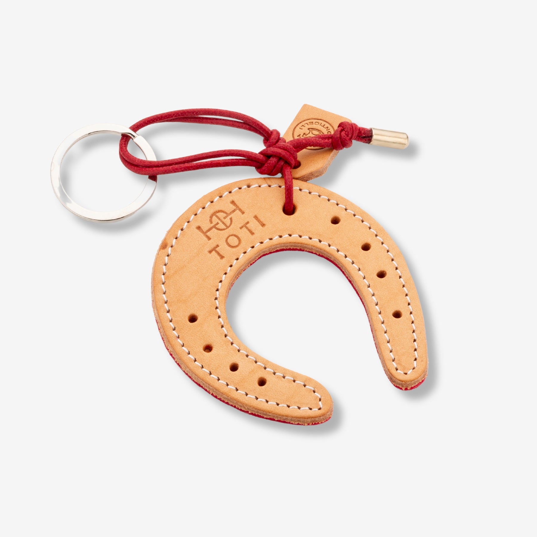 Lucky Charm Key Ring by TOTI - Strēid. Equestrian-inspired horseshoe keychain symbolizing success and confidence

