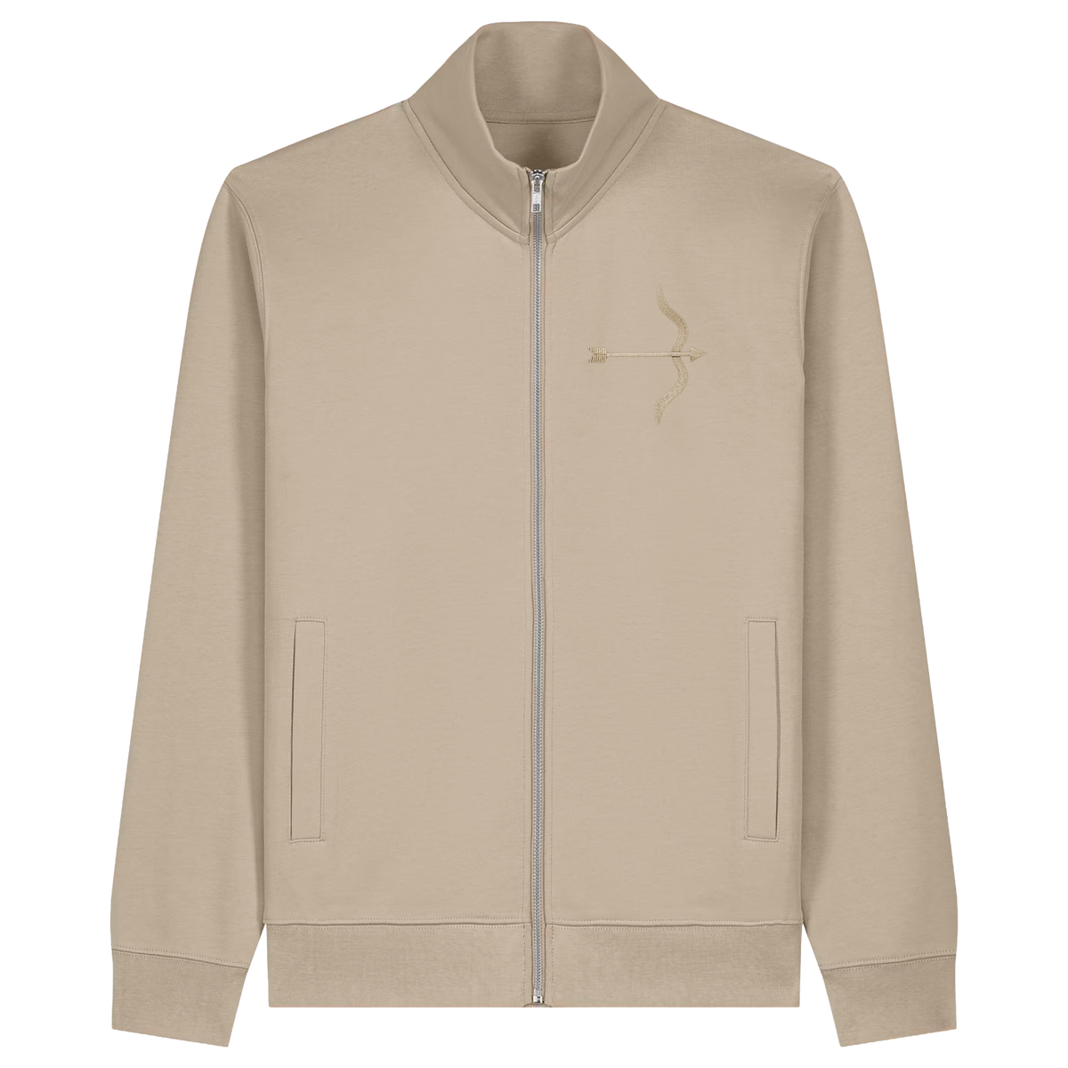Raven Dessert Sweat Cardigan - Laguso – STRĒID. Men’s sweat cardigan in Dessert.