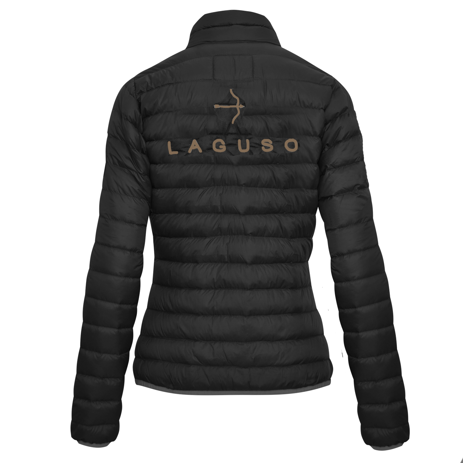 Sophia Down Jacket by LAGUSO - Strēid. Ultra-light equestrian down jacket with logo embroidery and water-repellent material

