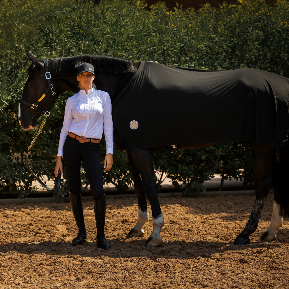 Tech'Rug Blanket by SIAA - Strēid. Breathable, durable horse blanket with thermal regulation for equestrian comfort