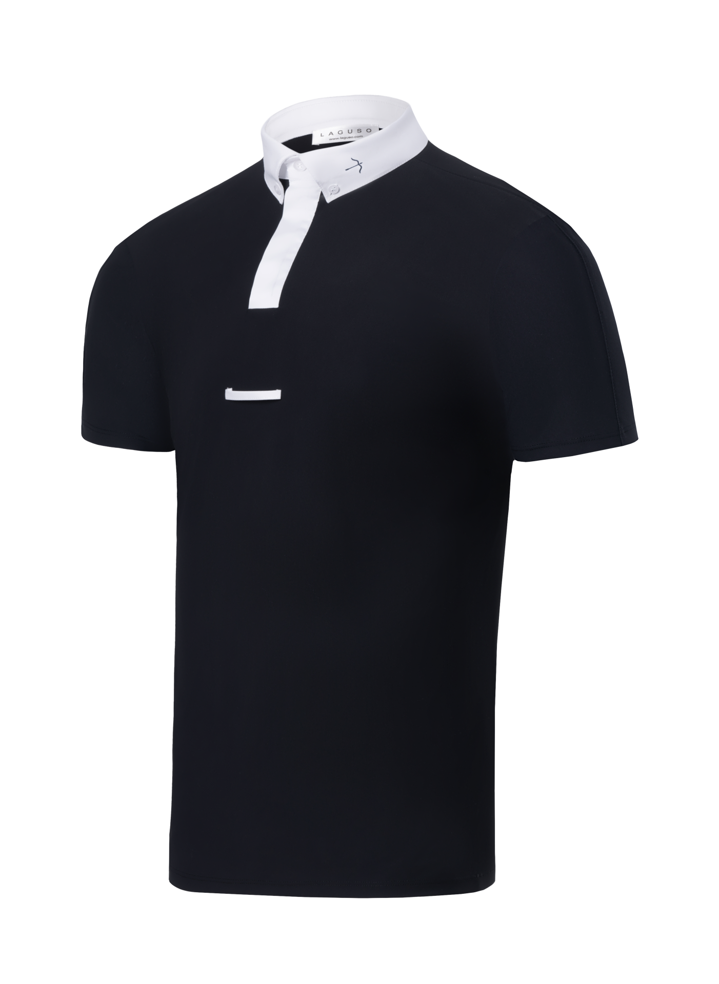Luca Black Short Sleeve Competition Shirt